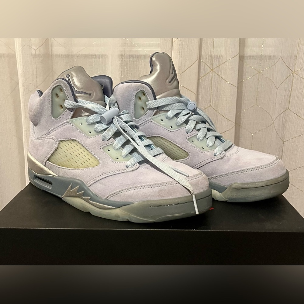 Air Jordan 5 Retro Ice Blue – Women’s Size 9W/7.5Men – Excellent Condition - Picture 6 of 10